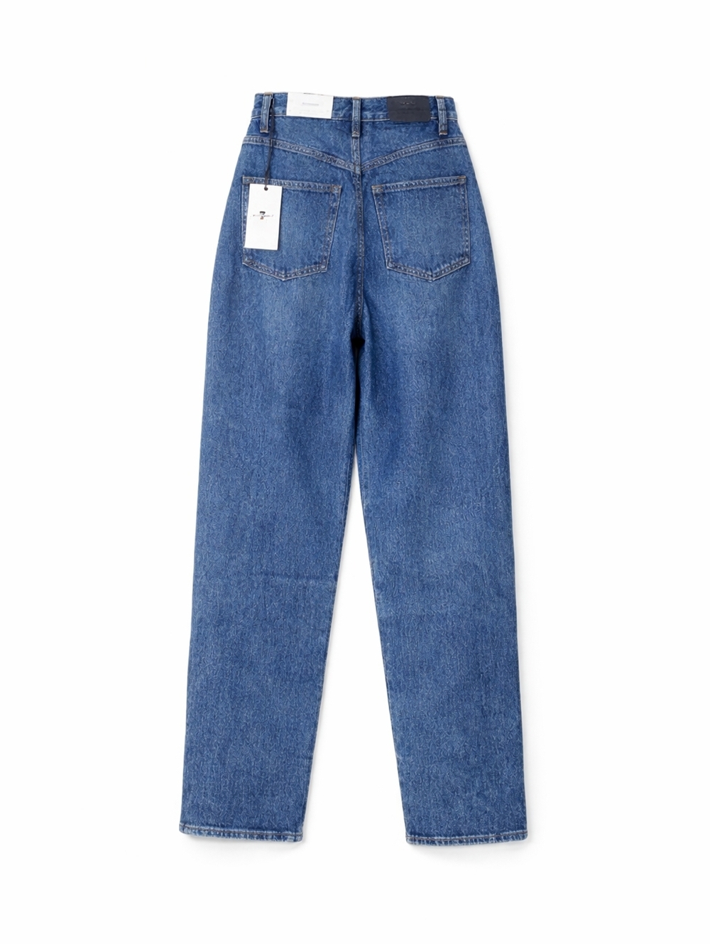$248 NWT 7 FOR ALL MANKIND Jennifer Jeans Size 23 7FAM Embroidered DENIM JEANS - Picture 6 of 7